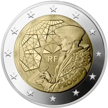 UNC 2 euro Francia 2022 - Programa Erasmus UNC 2 euro Francia 2022 - Programa Erasmus