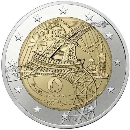 UNC 2 euro Francia 2024 - Juegos Olímpicos París 2024 UNC 2 euro Francia 2024 - Juegos Olímpicos París 2024