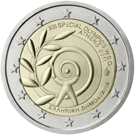 UNC 2 euro Grecia 2011 - Olimpiadas UNC 2 euro Grecia 2011 - Olimpiadas