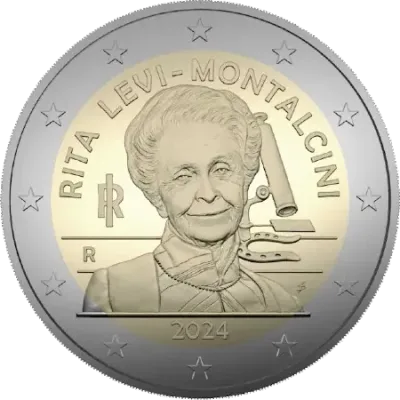UNC 2 euro Italia 2024 - Rita Levi-Montalcini