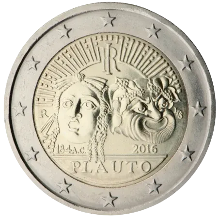 UNC 2 euro Italia 2016 - Plauto