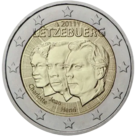UNC 2 euro Luxemburgo 2011 - Juan Benedicto UNC 2 euro Luxemburgo 2011 - Juan Benedicto