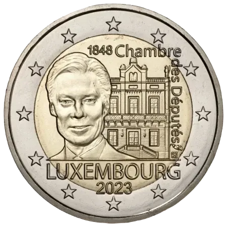 UNC 2 euro Luxemburgo 2023 - Cámara de Diputados UNC 2 euro Luxemburgo 2023 - Cámara de Diputados