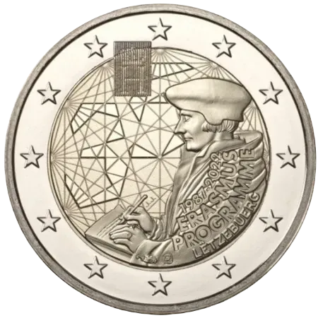 UNC 2 euro Luxemburgo 2022 - Programa Erasmus UNC 2 euro Luxemburgo 2022 - Programa Erasmus