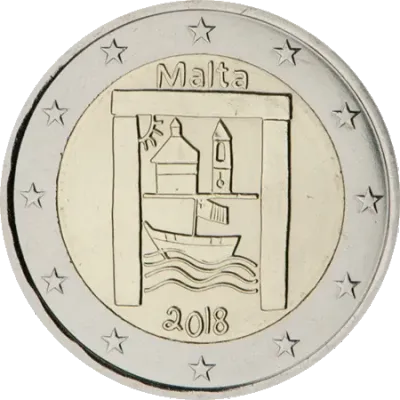 UNC 2 euro Malta 2018 - Patrimonio Cultural