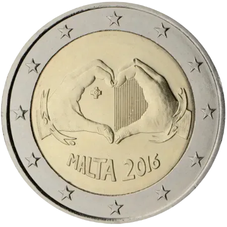 UNC 2 euro Malta 2016 - Solidaridad a Través del Amor UNC 2 euro Malta 2016 - Solidaridad a Través del Amor