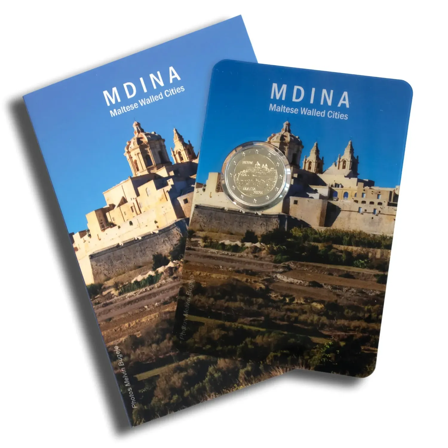 Coincard 2 euro Malta 2025 - Ciudad de Mdina