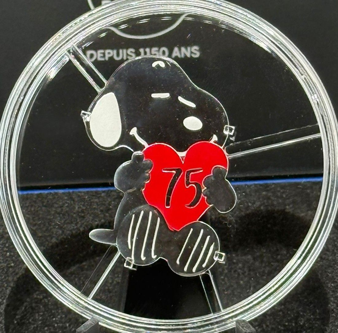 Proof 10 euro Francia 2025 - Snoopy Proof 10 euro Francia 2025 - Snoopy