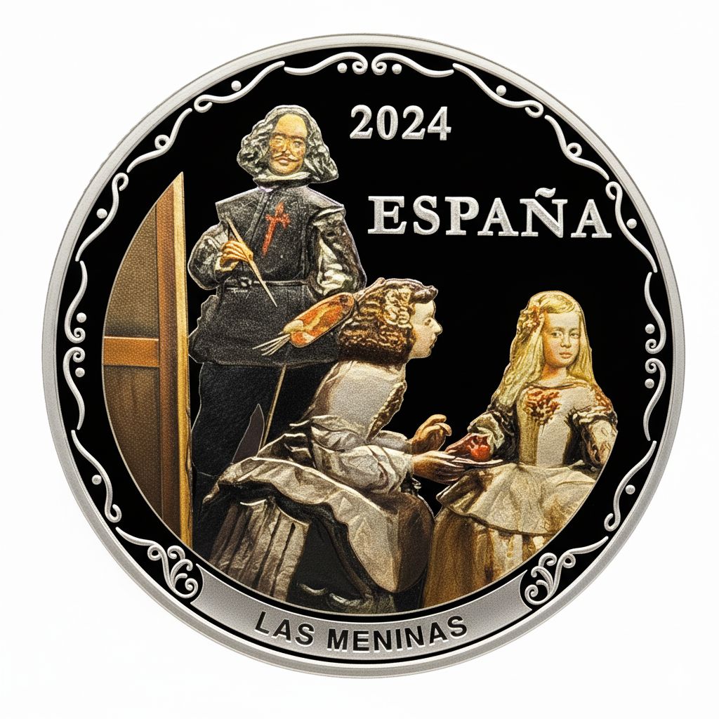 Proof 50 euro España 2024 - 425 Aniv Vélazquez - Cincuentín Proof 50 euro España 2024 - 425 Aniv Vélazquez - Cincuentín