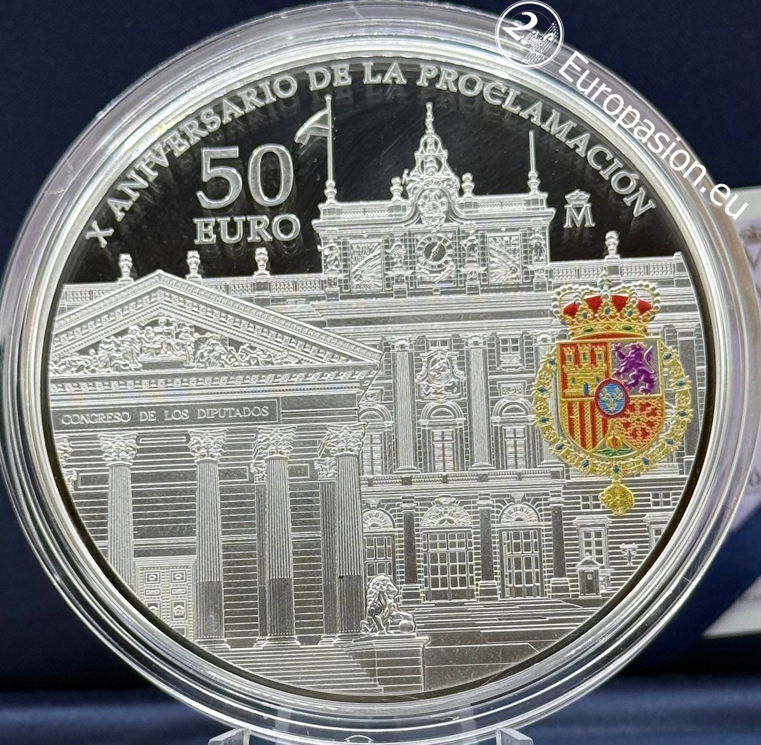 Proof 50 euro España 2024 - X Anniv. Rey Felipe Proof 50 euro España 2024 - X Anniv. Rey Felipe