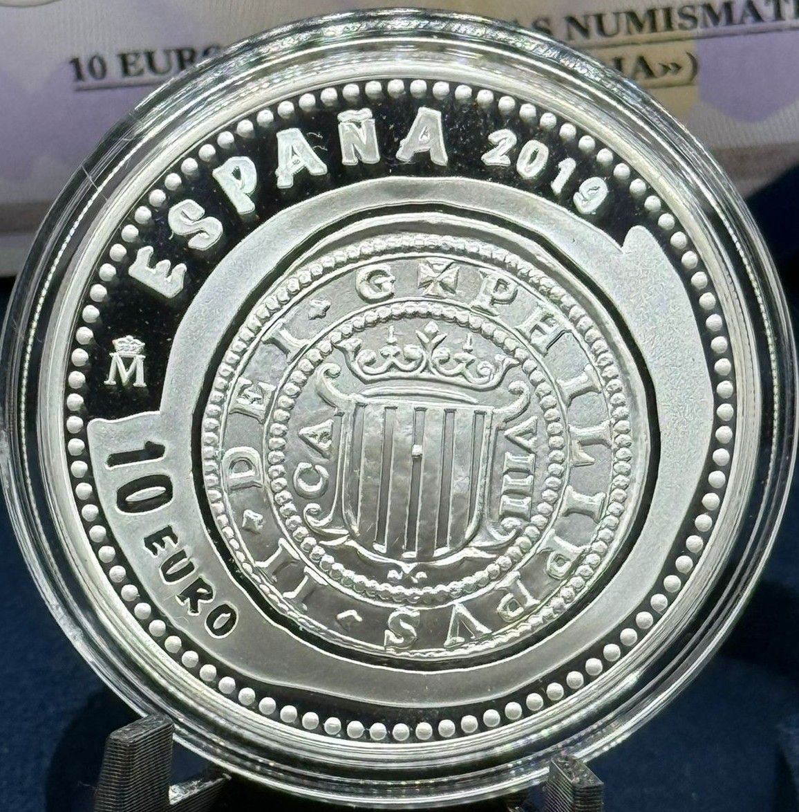 Proof 10 euro España 2019 - IX Serie Joyas Numismáticas Proof 10 euro España 2019 - IX Serie Joyas Numismáticas