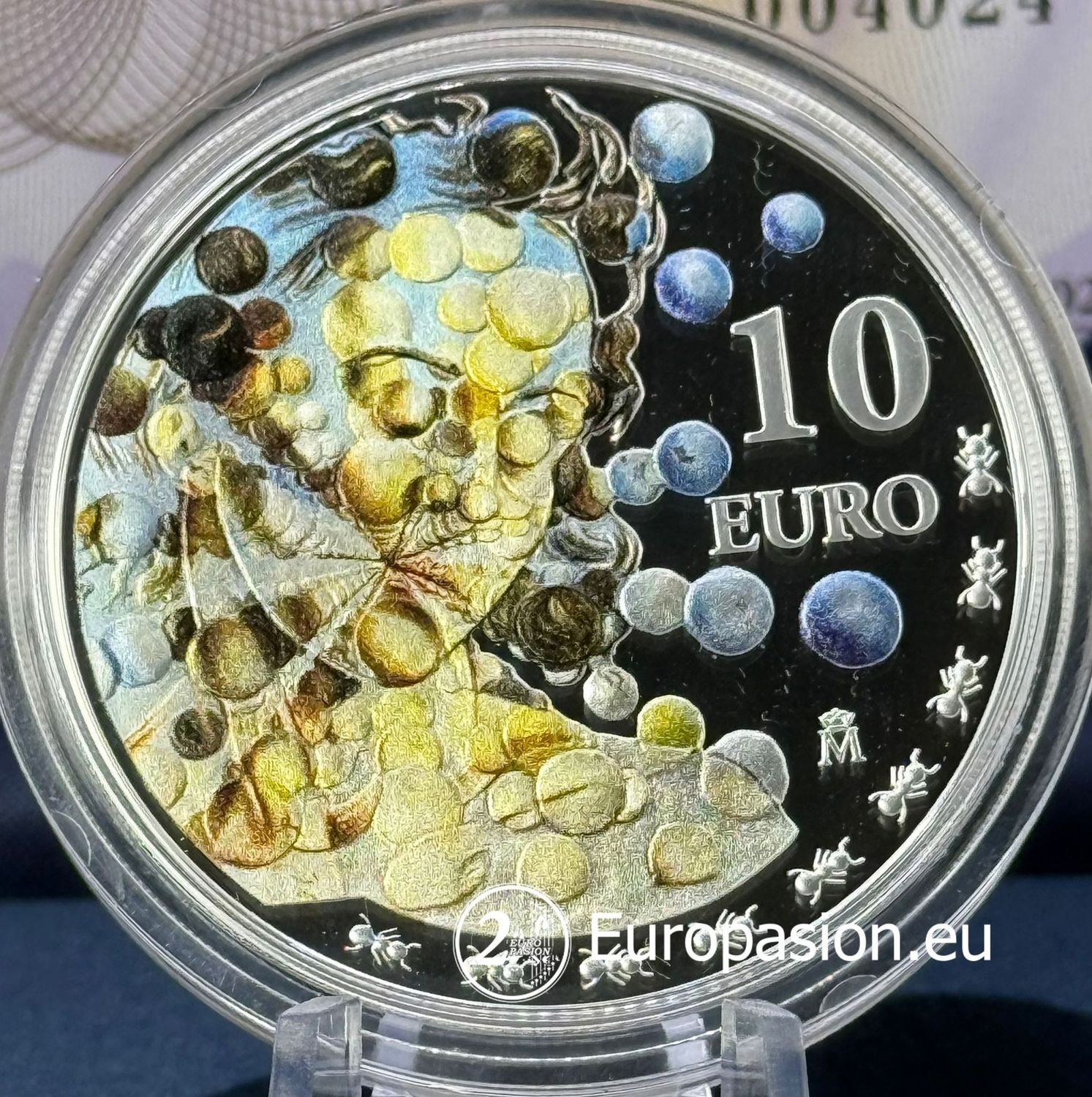 Proof 10 euro España 2021 - Salvador Dalí Proof 10 euro España 2021 - Salvador Dalí