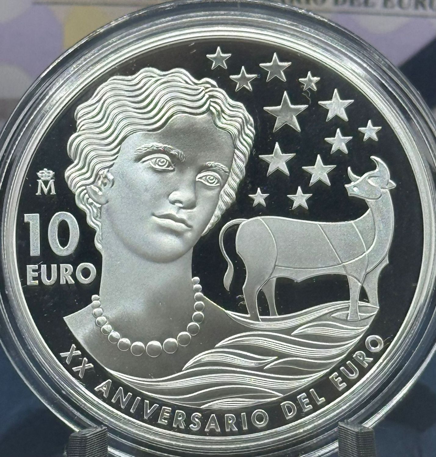 Proof 10 euro España 2022 - XX Aniversario del Euro Proof 10 euro España 2022 - XX Aniversario del Euro