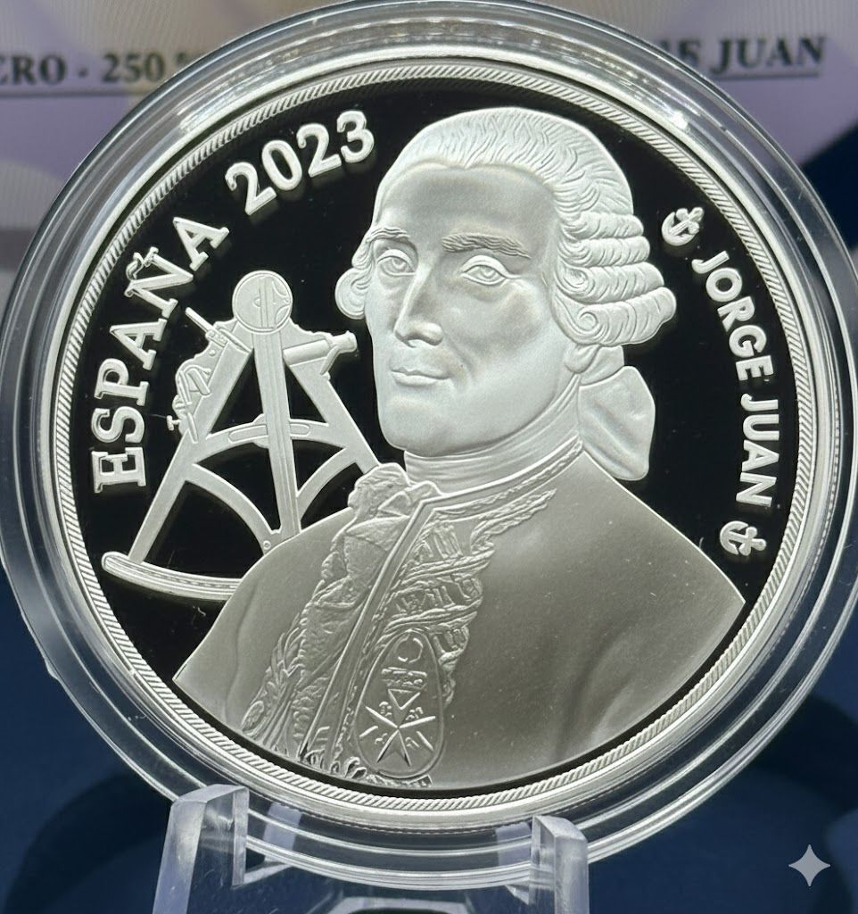 Proof 10 euro España 2023 - Jorge Juan Proof 10 euro España 2023 - Jorge Juan