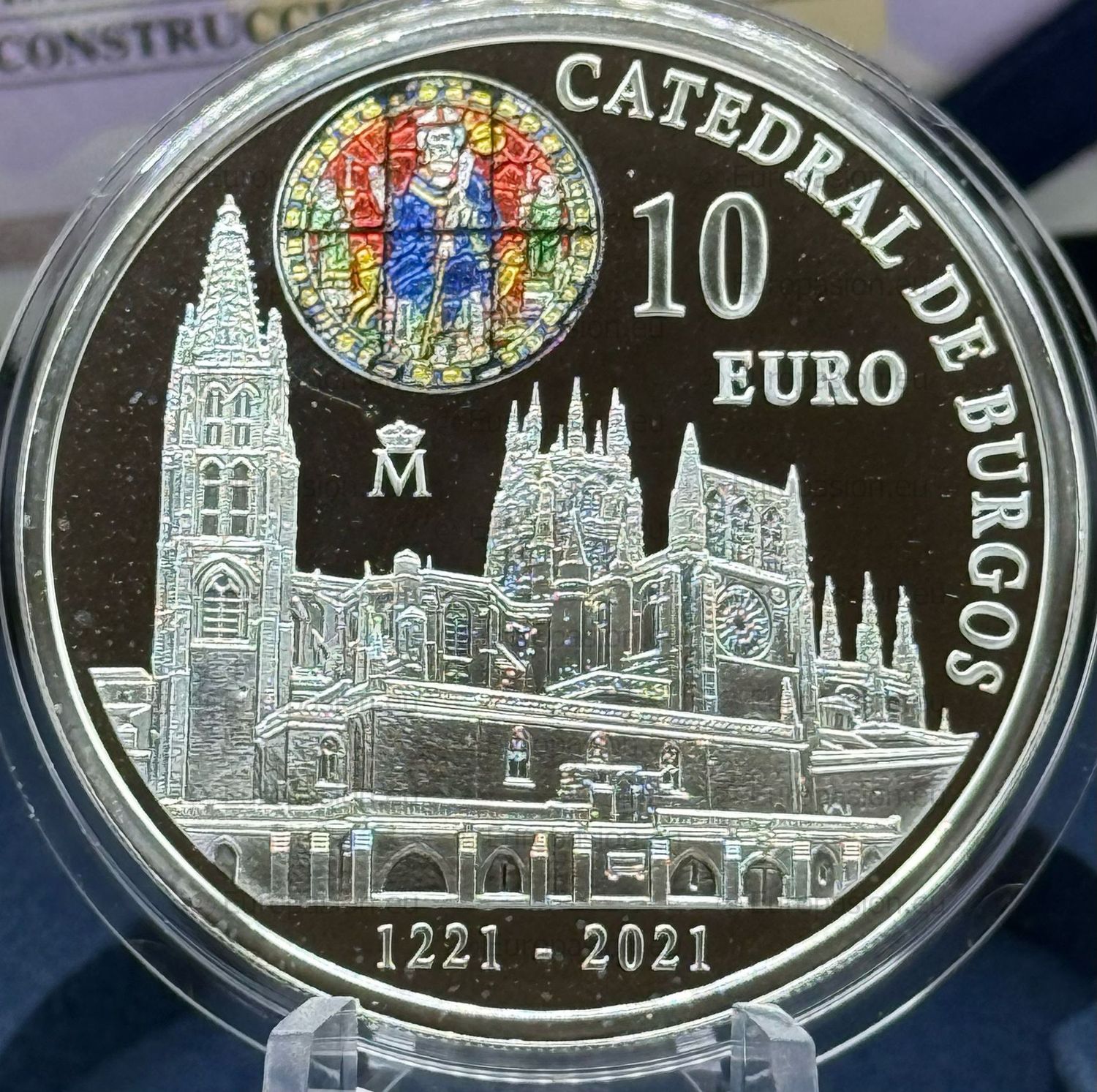 Proof 10 euro España 2021 - Catedral de Burgos Proof 10 euro España 2021 - Catedral de Burgos