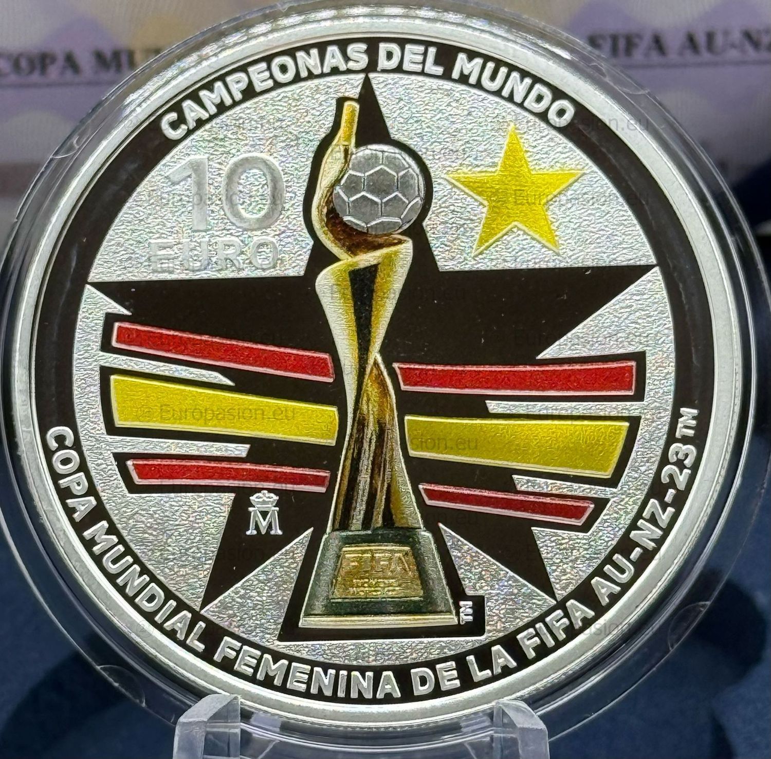Proof 10 euro España 2023- Campeonas Proof 10 euro España 2023- Campeonas