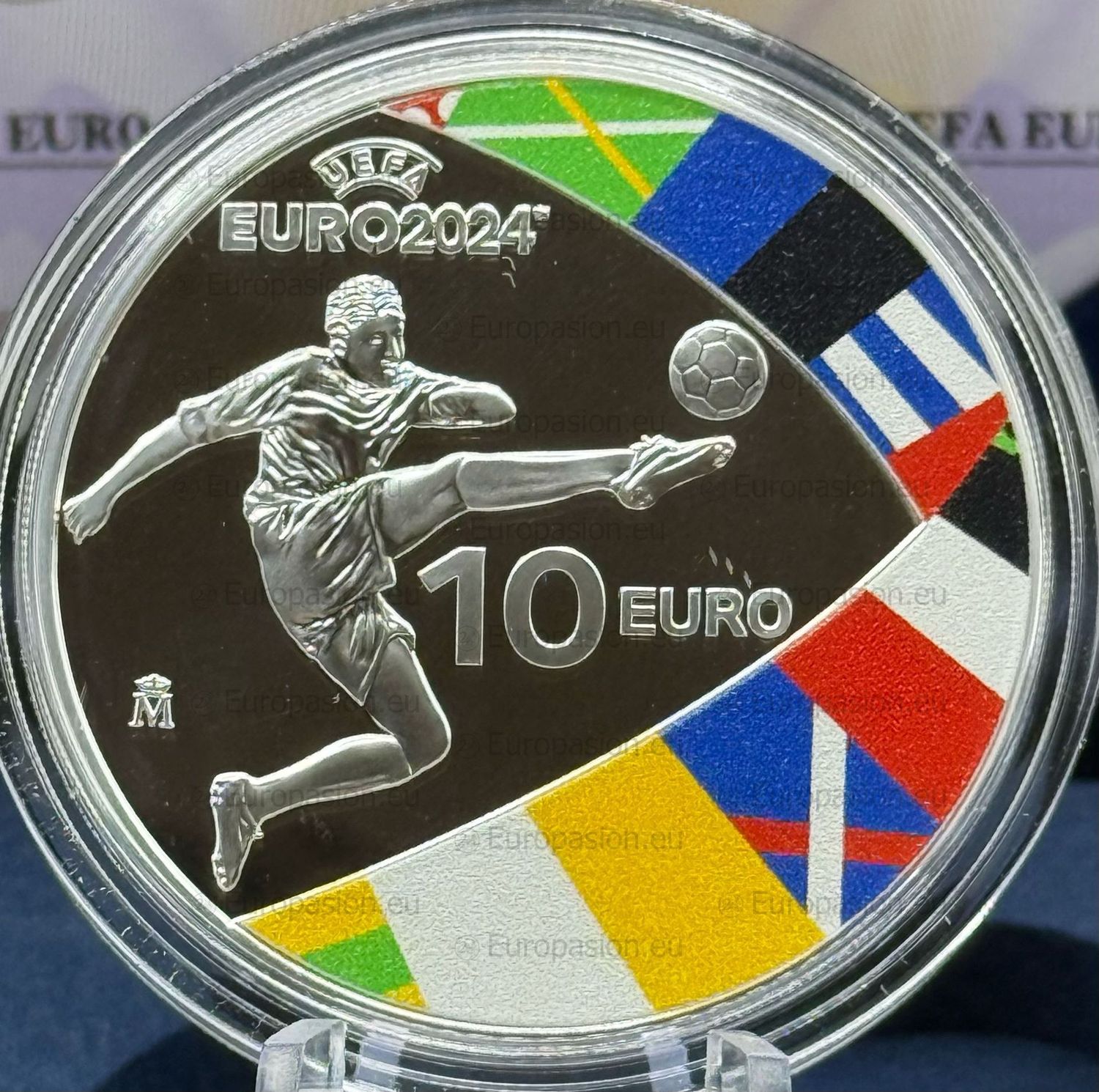 Proof 10 euro España 2024 - UEFA Euro 2024
