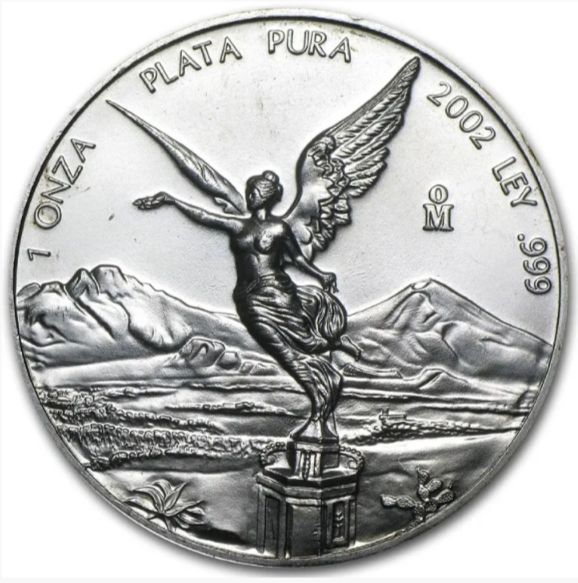 1 onza Mexico 2002 - Libertad