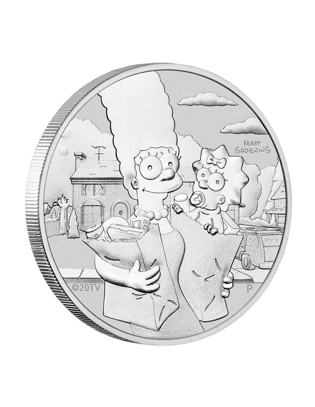 1 onza Tuvalu 2021 - Simpson