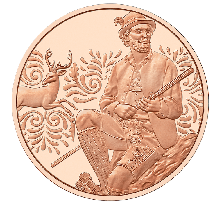 UNC 10 euro Austria 2025 - Vestido de cuero