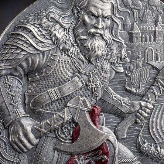 Antique Finish 5 dollar Cameroon 2026 - Rollo of Normandy