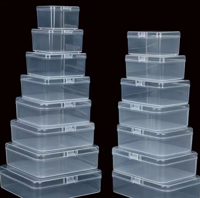 Caja Organizadora Transparente con Cierre Seguro para monedas (Elegir medida)