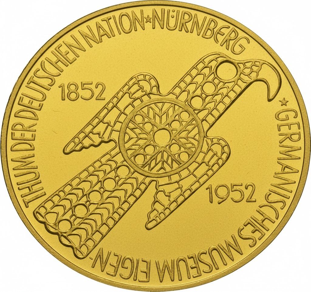 Moneda de oro Alemania (1/200 oz)