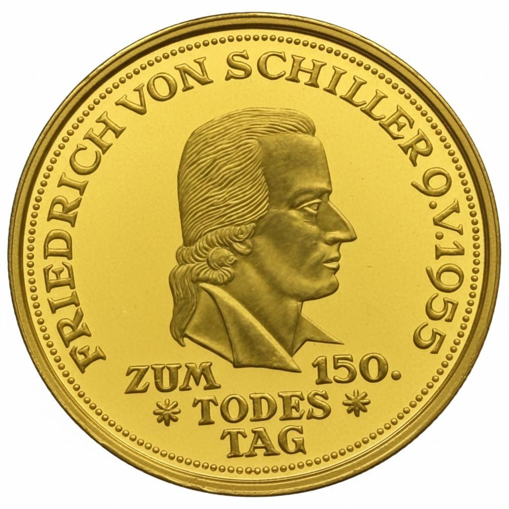 Moneda de oro Alemania (1/200 oz)