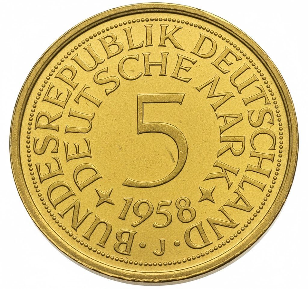 Moneda de oro Alemania (1/200 oz)