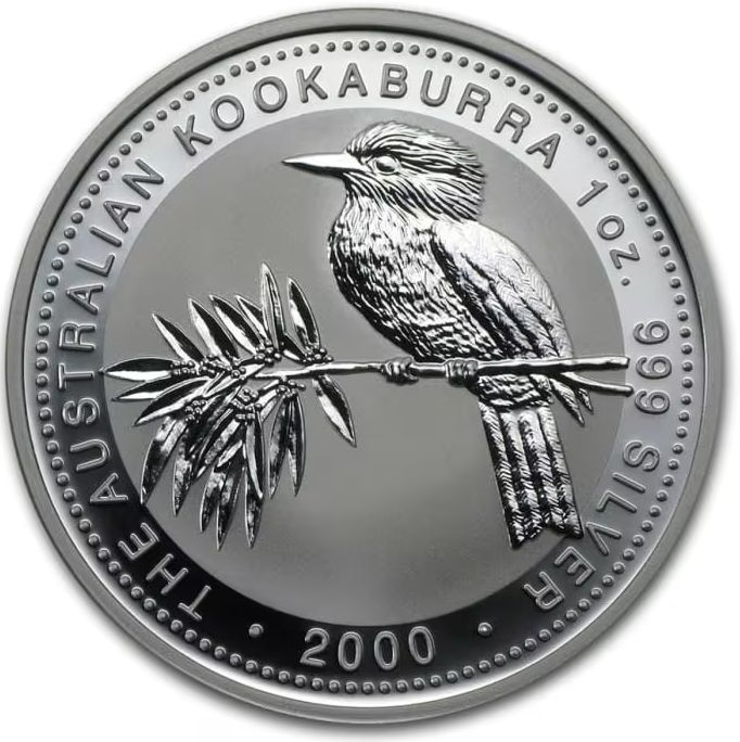 1 onza Australia 2000 - Kookaburra