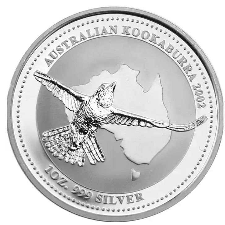 1 onza Australia 2002 - Kookaburra