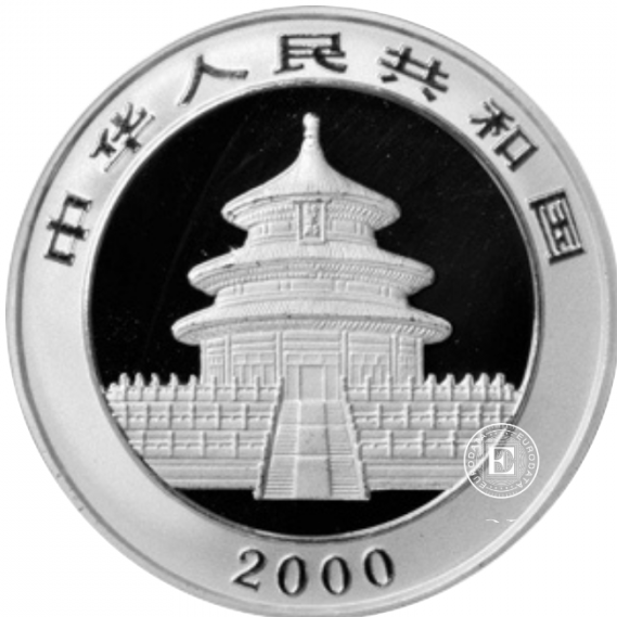 1 onza China 2000 - Panda
