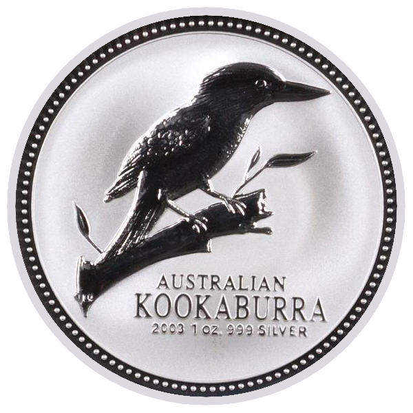 1 onza Australia 2003 - Kookaburra