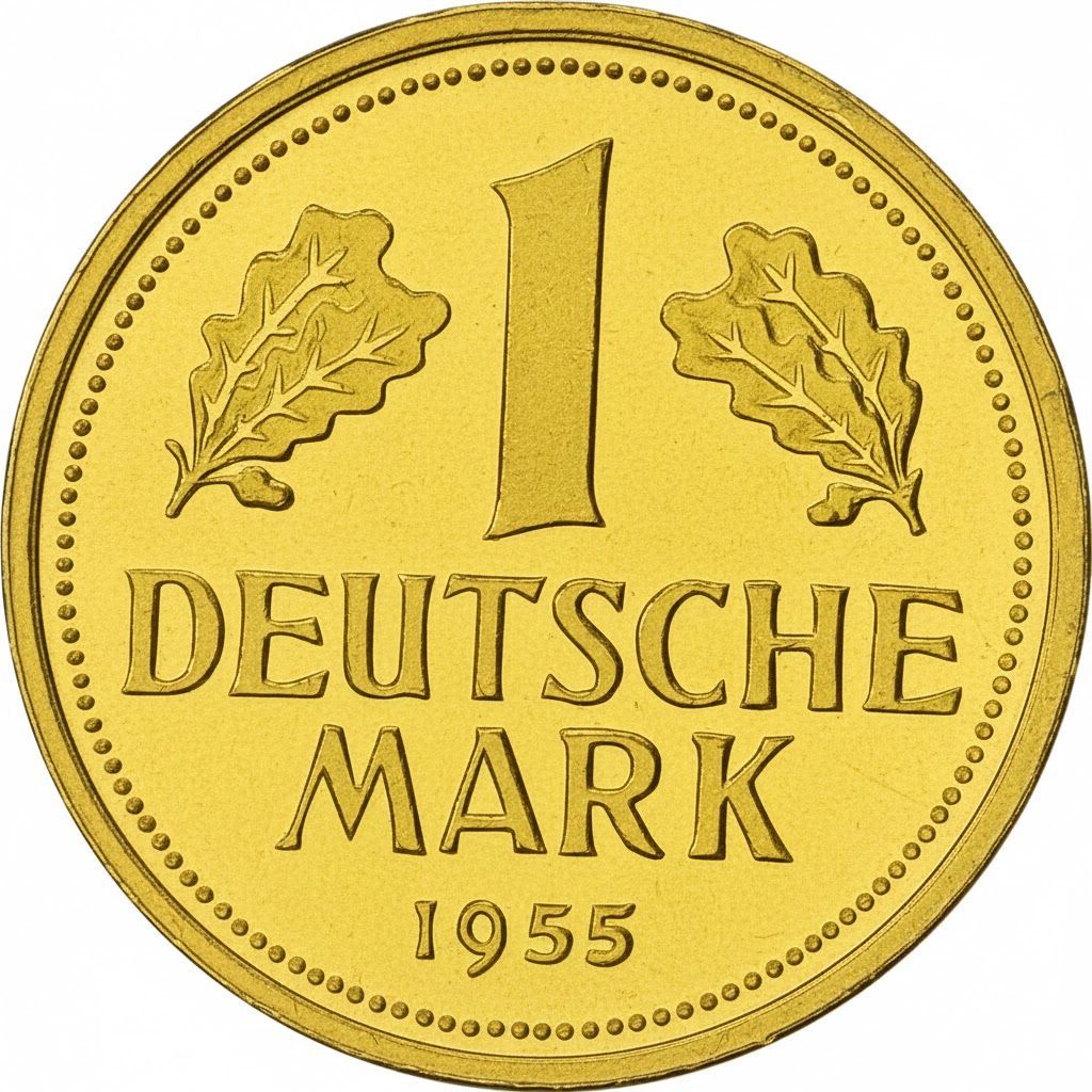 Moneda de oro Alemania (1/200 oz)