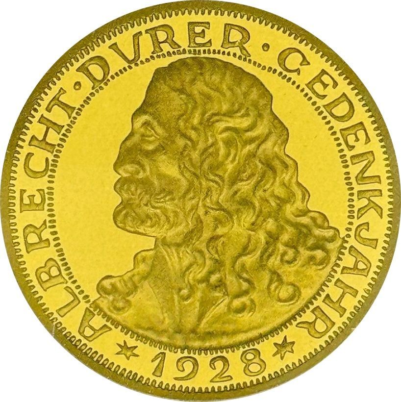 Moneda de oro Alemania (1/200 oz)