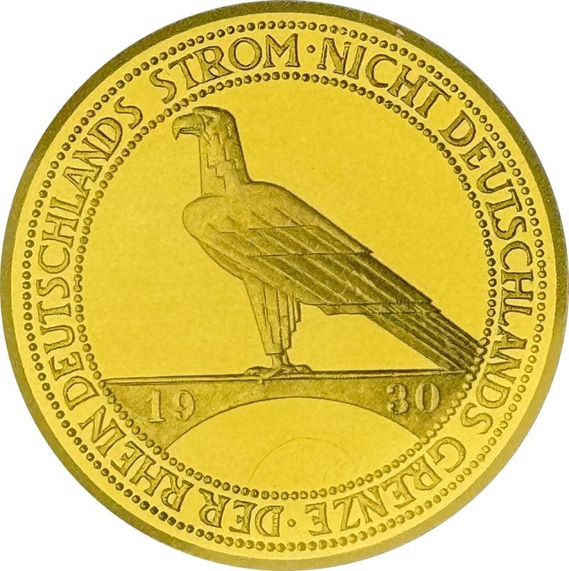 Moneda de oro Alemania (1/200 oz)