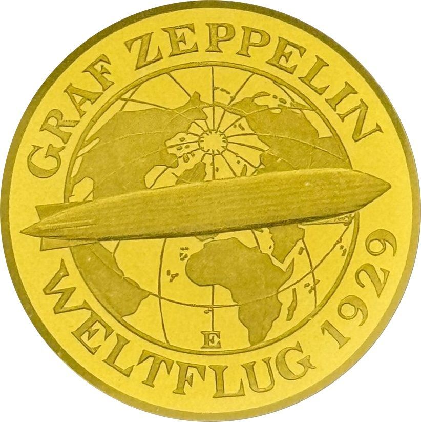 Moneda de oro Alemania (1/200 oz)