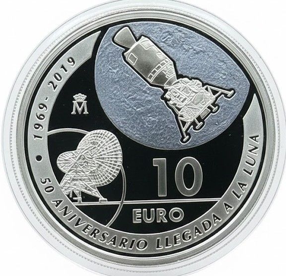 Proof 10 euro España 2019 - Luna Proof 10 euro España 2019 - Luna