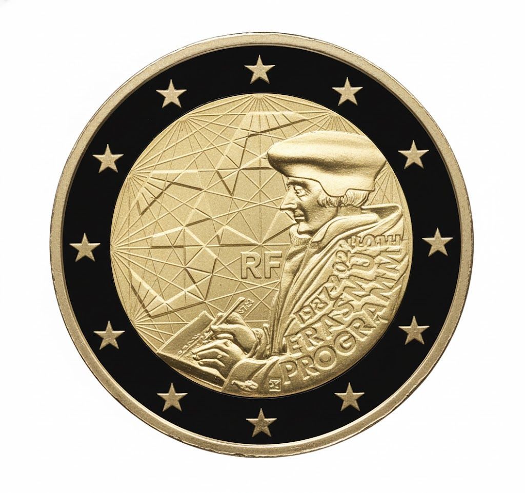 Proof 2 euro Francia 2022 - Programa Erasmus