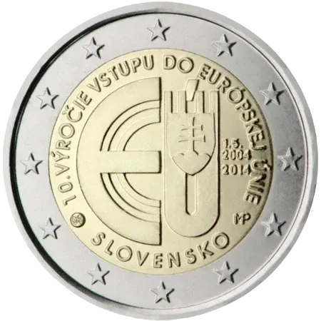 UNC 2 euro Eslovaquia 2014 - Adhesión a la Unión Europea