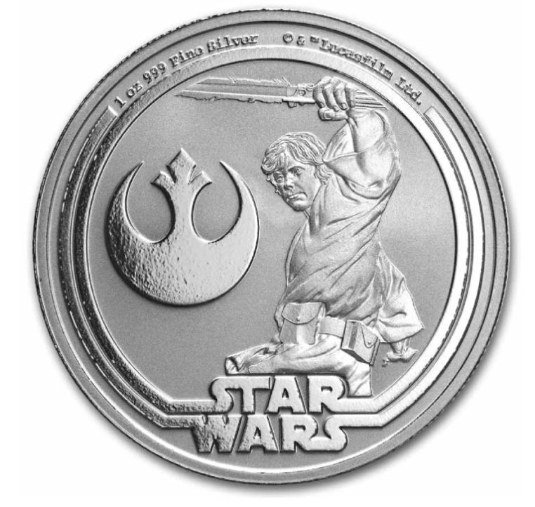 1 onza Niue 2025 - Star Wars - Luke Skywalker