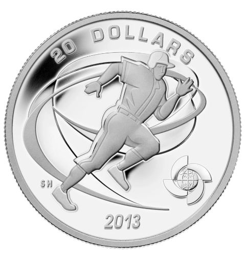 1 onza Canada 2013 - Celebra el Béisbol - Corredor