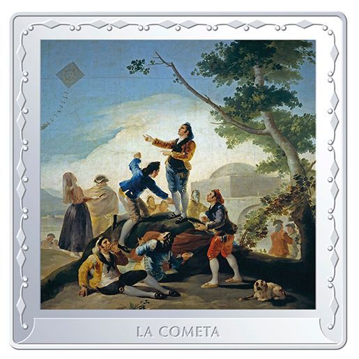 Proof 10 euro España 2021 - La cometa