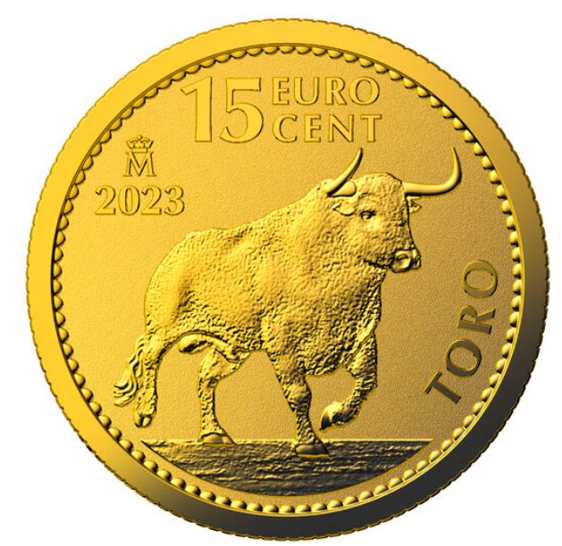 1/10 Onza de oro España 2023 - Toro 1/10 Onza de oro España 2023 - Toro