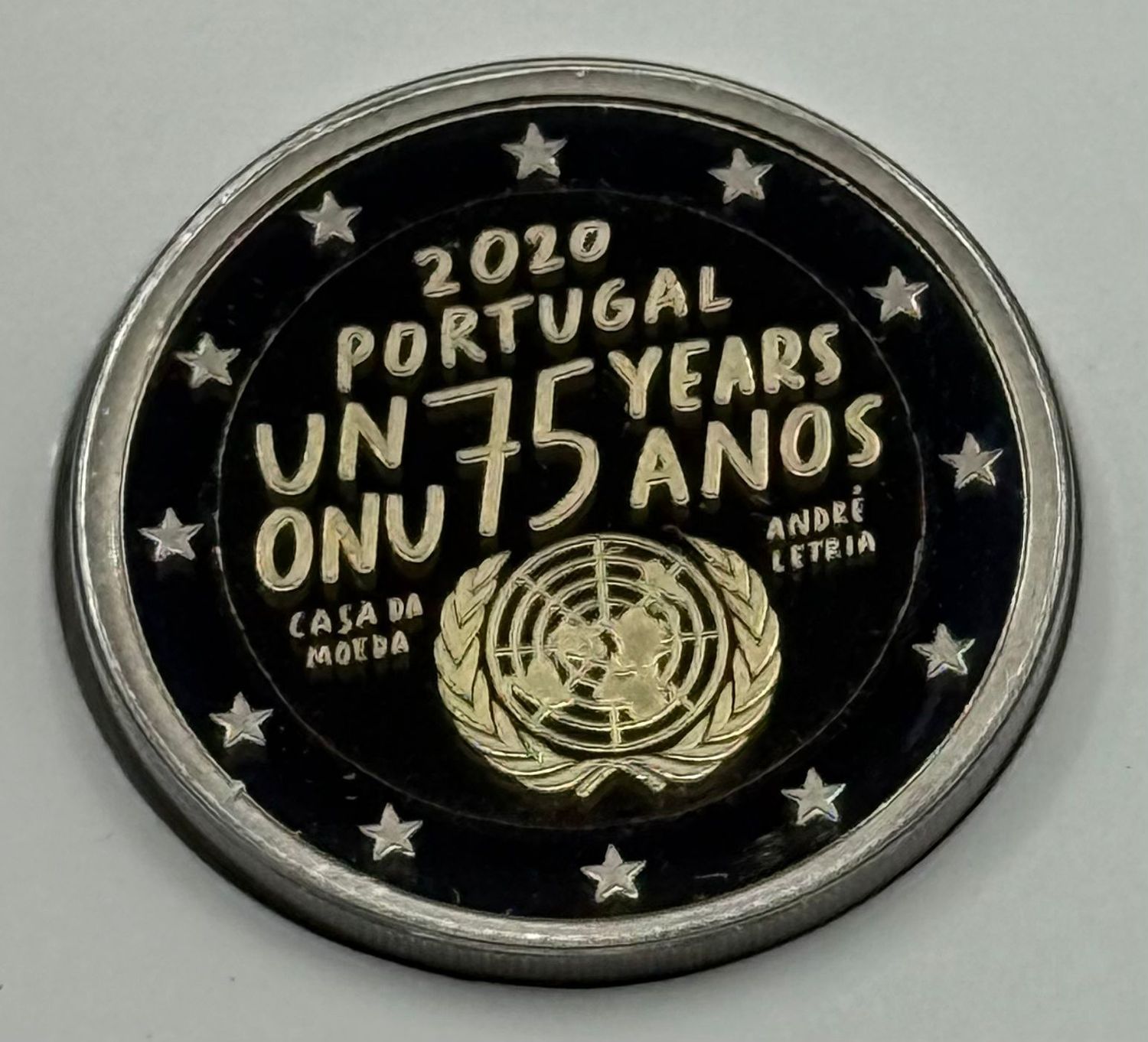 Proof 2 euro Portugal 2020 - ONU