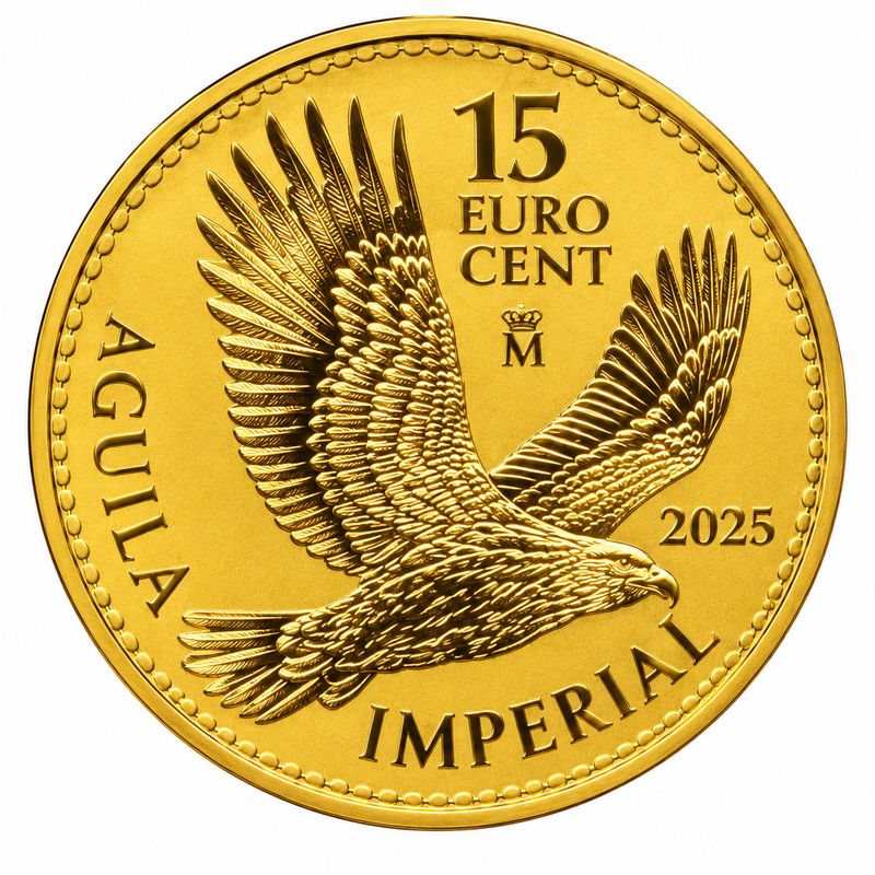 1/10 Onza de oro España 2025 - Aguila Imperial