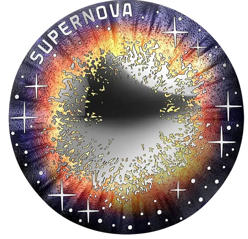 Proof 20 euro Austria 2024 - Supernova Proof 20 euro Austria 2024 - Supernova