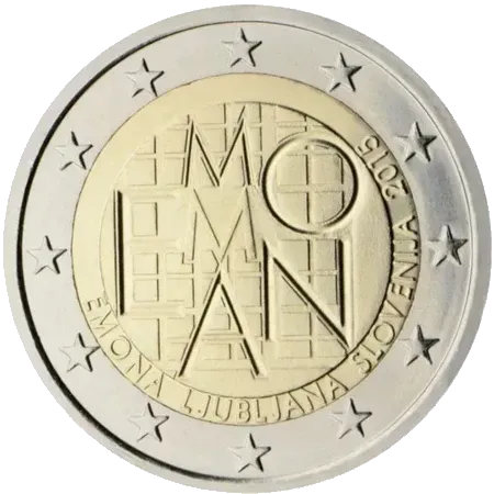 UNC 2 euro Eslovenia 2015 - Emona