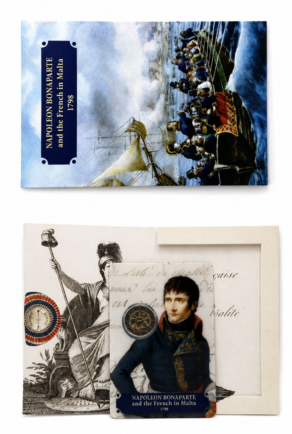 Coincard 2 euro Malta 2023 - Napoleon Coincard 2 euro Malta 2023 - Napoleon