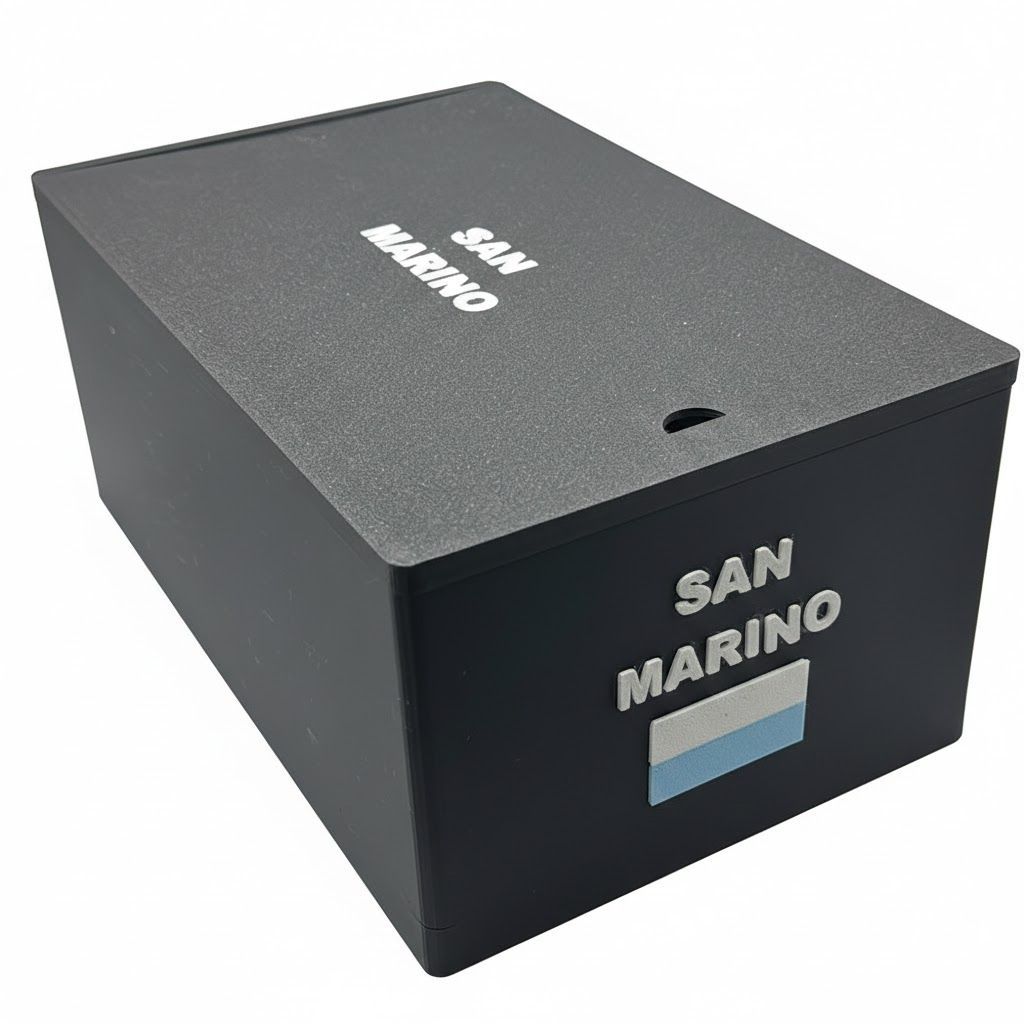 Caja para almacenamiento de 2 euro San Marino